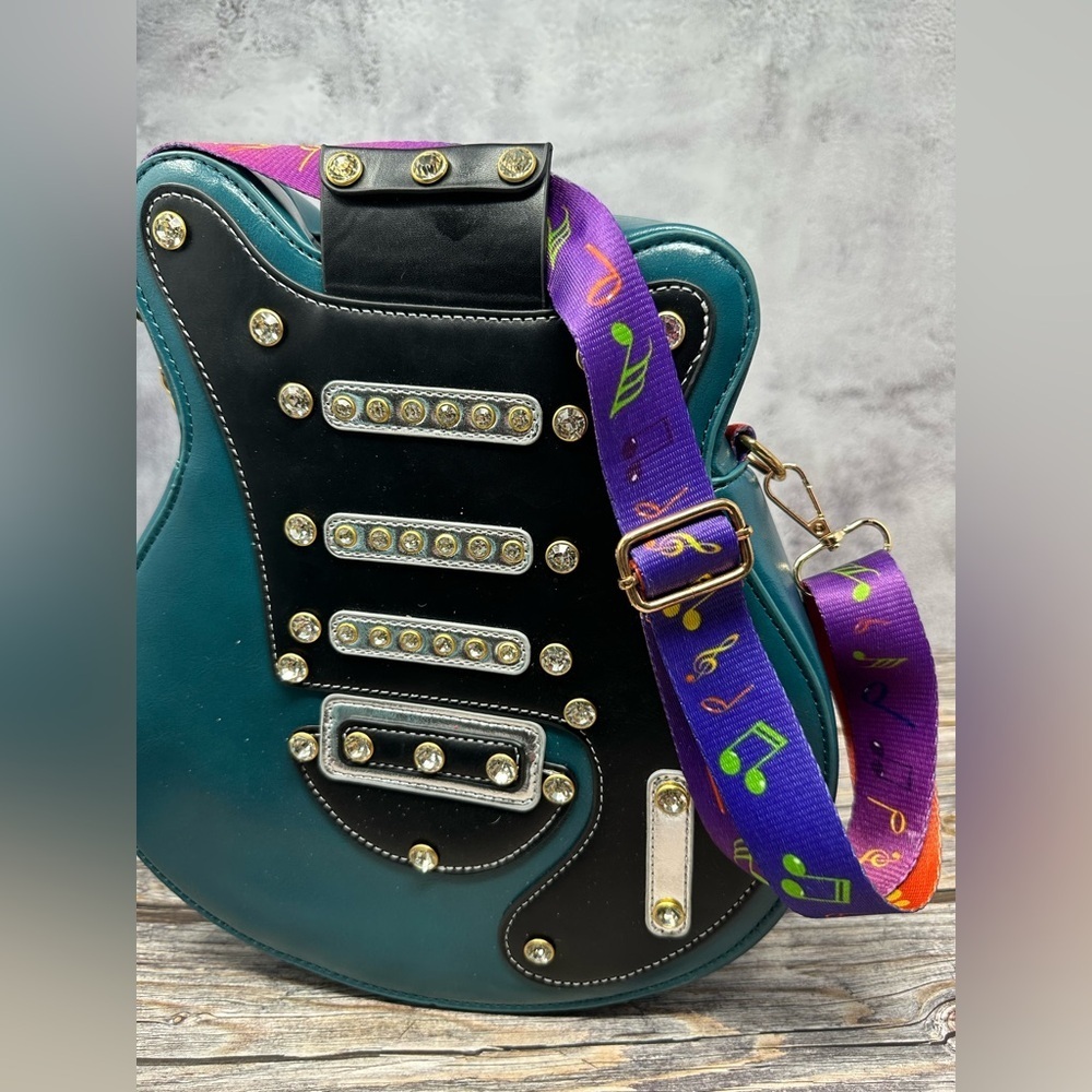 Guitar Shape Handbag with dust bag NWT​​ - Picture 4 of 7